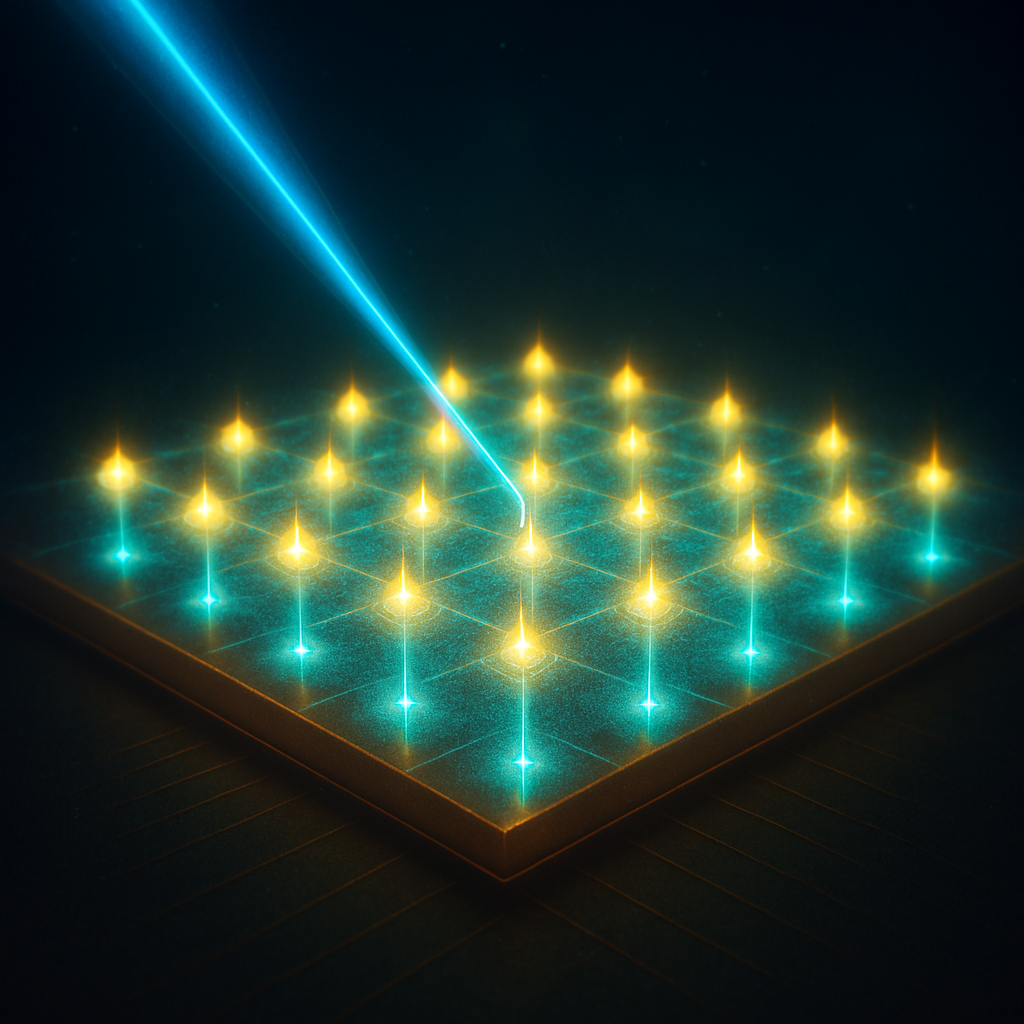 lumière en super-solide
